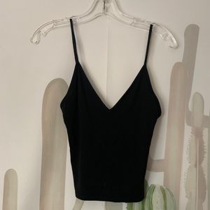 Brandy Melville Black Joanne Tank